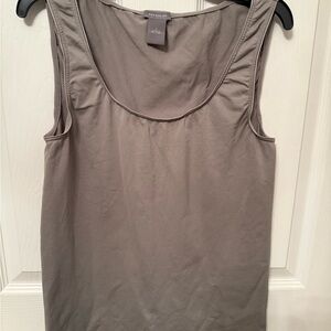 Ann Taylor Loft womens purple embellished neckline